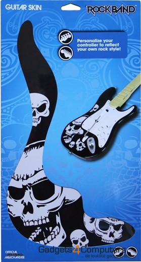 Guitar Skin Skulls