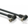 Coaxial Cable, 3 Meter Hoekconnector