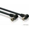 Coaxial Cable, 1.5 Meter Hoekconnector