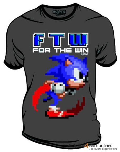 T-Shirt Sonic - FTW (L)