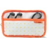 Cosmetic Style Pouch - Wit/Oranje