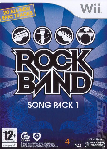 Rock Band Song Pack 1